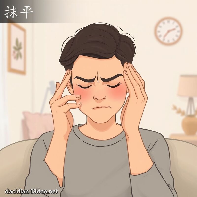 抹平 - 国语大辞典配图
