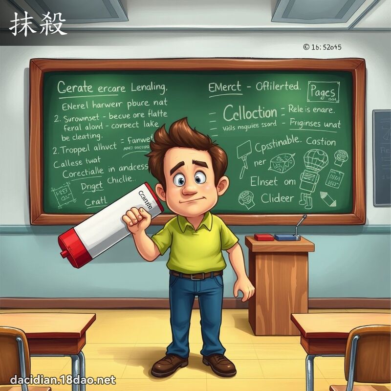 抹杀 - 国语大辞典配图
