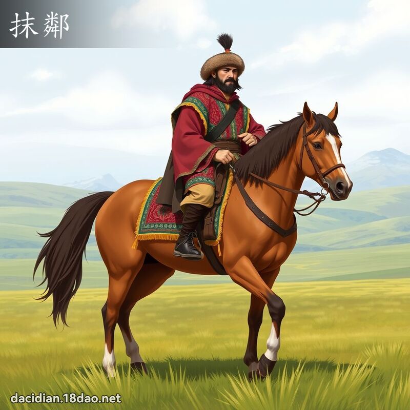 抹鄰 - 國語大辭典配圖