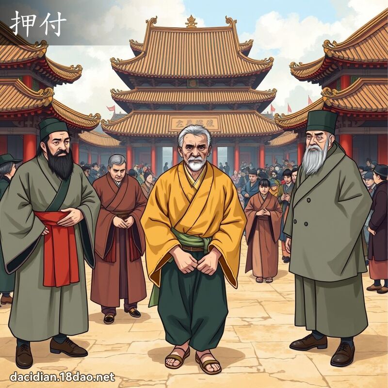 押付 - 国语大辞典配图