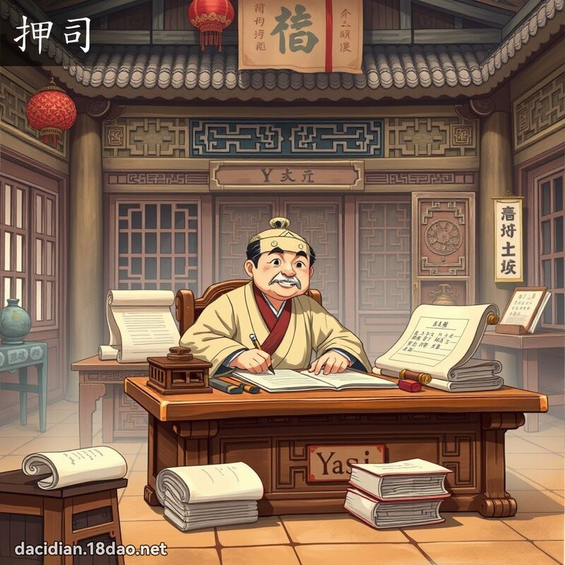 押司 - 国语大辞典配图
