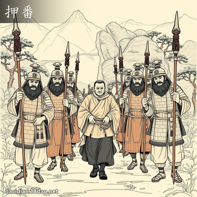 押番 - 國語大辭典配圖