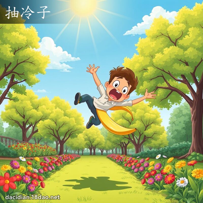 抽冷子 - 国语大辞典配图