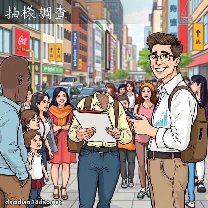 抽样调查 - 国语大辞典配图