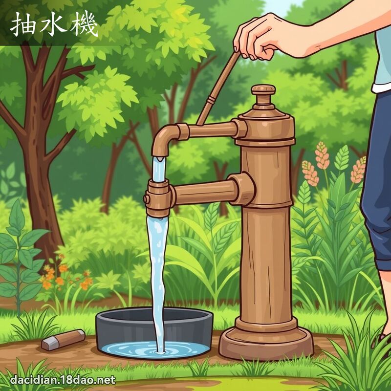 抽水機 - 國語大辭典配圖
