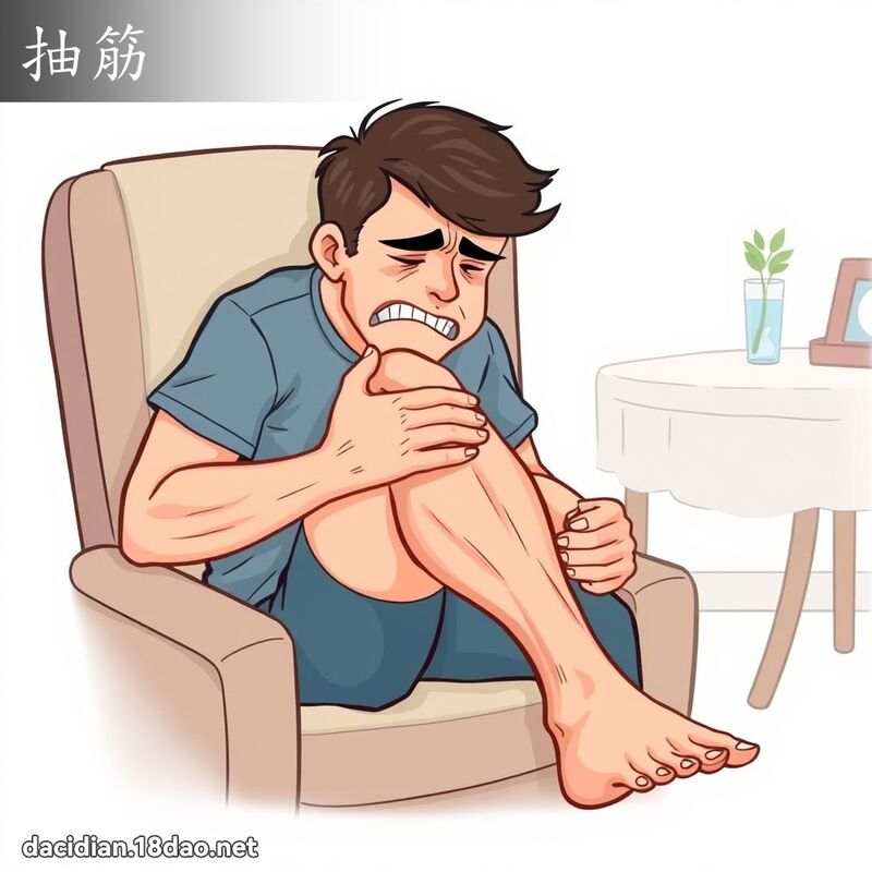抽筋 - 國語大辭典配圖