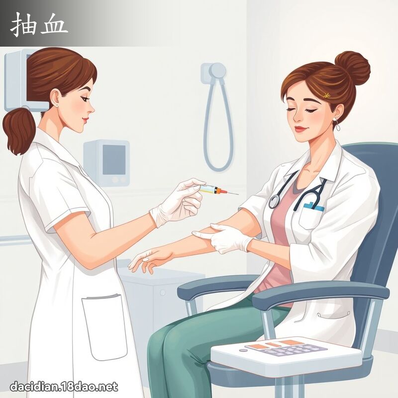 抽血 - 國語大辭典配圖
