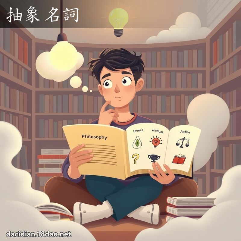 抽象名詞 - 國語大辭典配圖