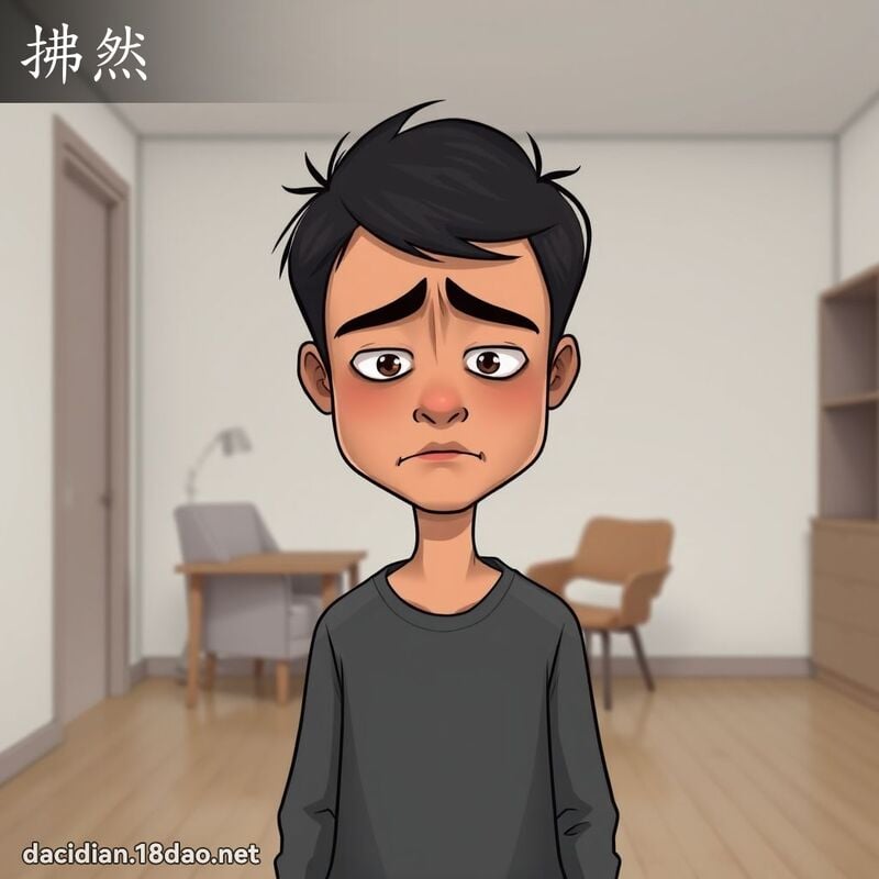 拂然 - 國語大辭典配圖
