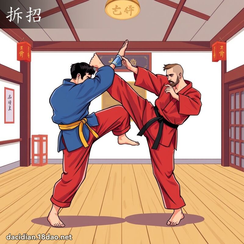 拆招 - 國語大辭典配圖