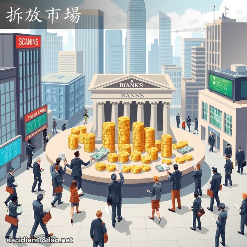 拆放市场 - 国语大辞典配图