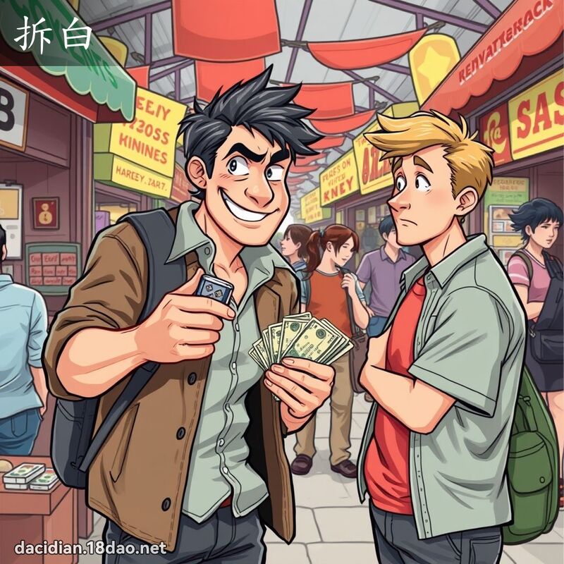 拆白 - 國語大辭典配圖