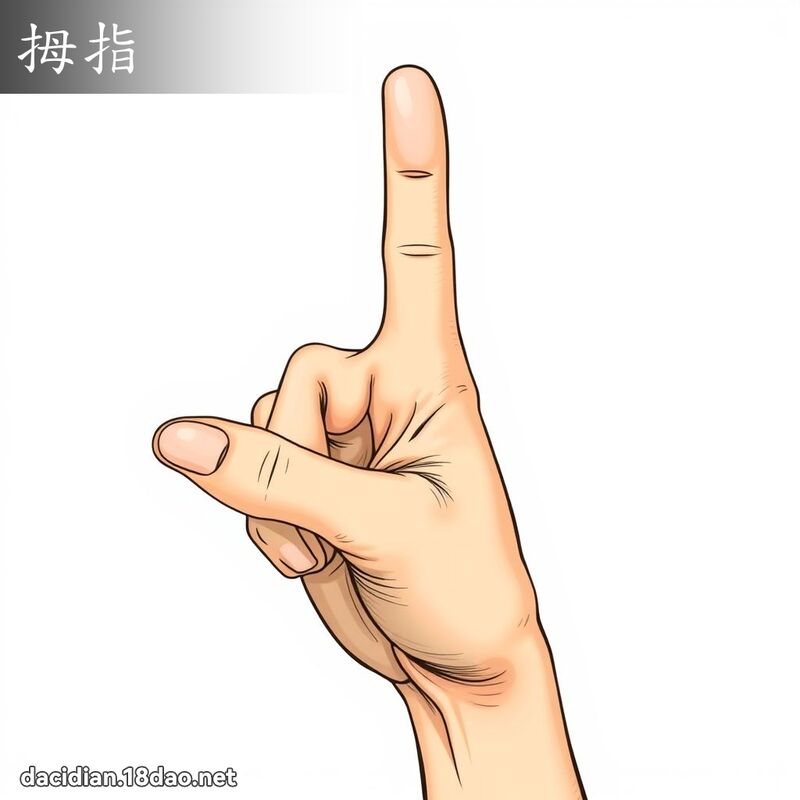 拇指 - 国语大辞典配图