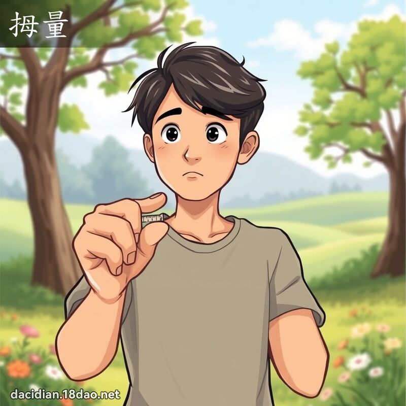 拇量 - 国语大辞典配图