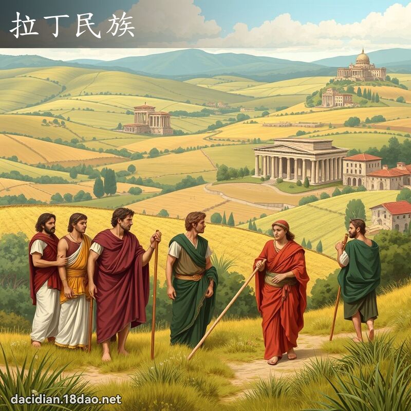 拉丁民族 - 国语大辞典配图