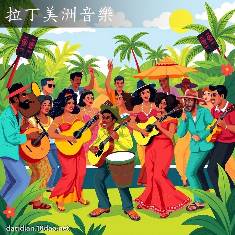 拉丁美洲音乐 - 国语大辞典配图