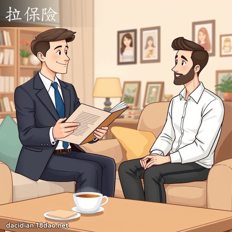 拉保险 - 国语大辞典配图