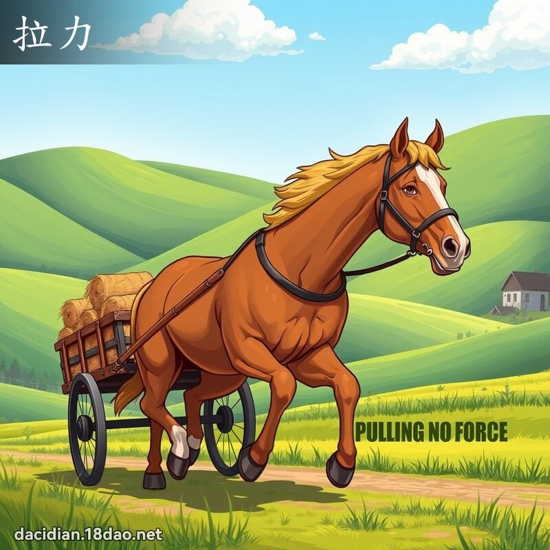 拉力 - 國語大辭典配圖