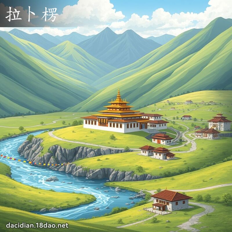 拉卜楞 - 國語大辭典配圖
