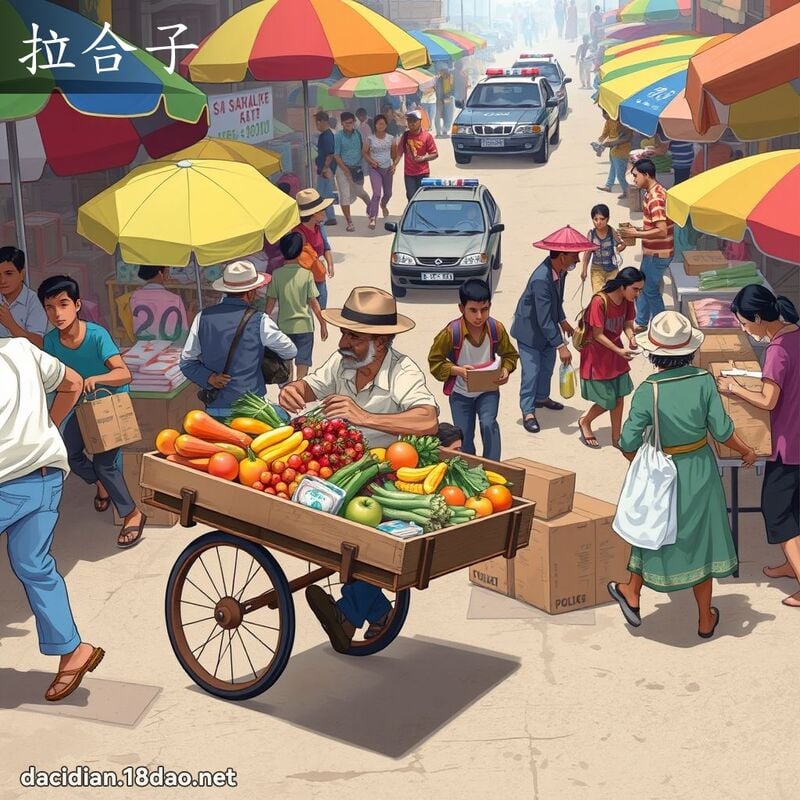 拉合子 - 国语大辞典配图
