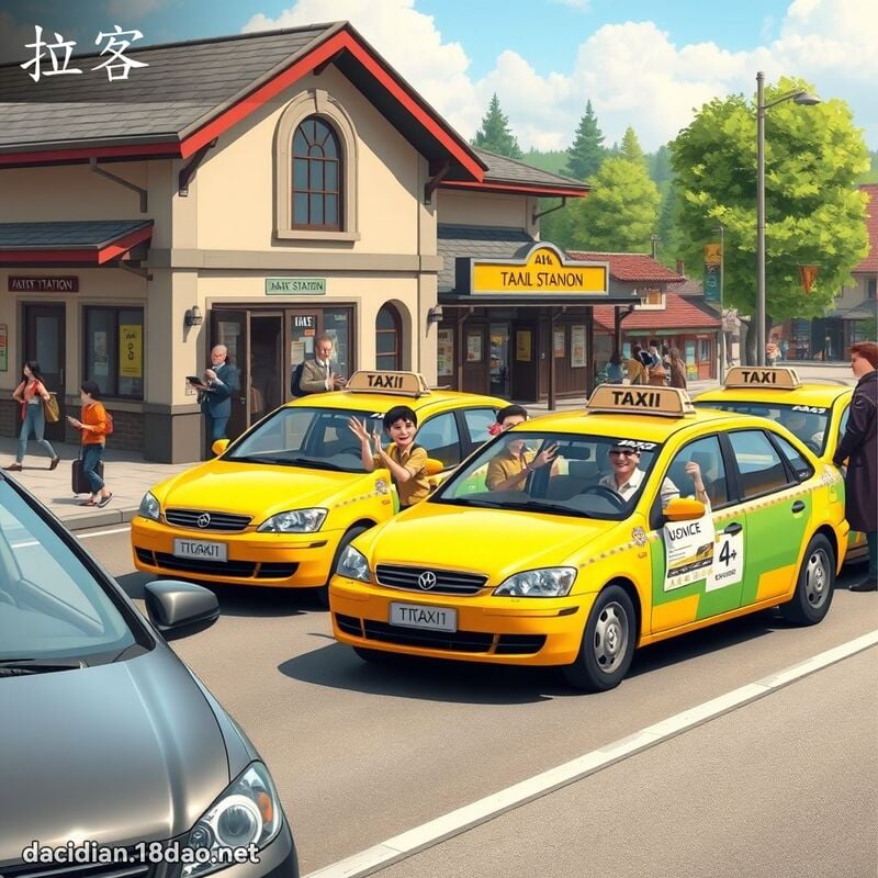 拉客 - 国语大辞典配图