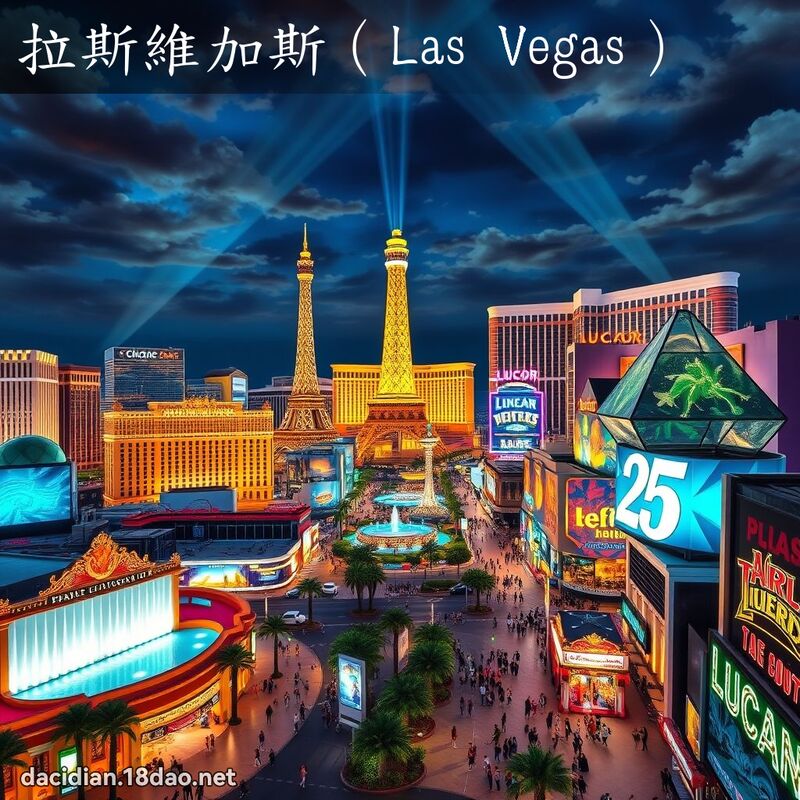 拉斯维加斯（Las Vegas） - 国语大辞典配图