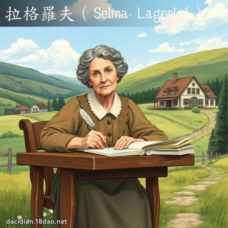 拉格罗夫（Selma Lagerlof） - 国语大辞典配图