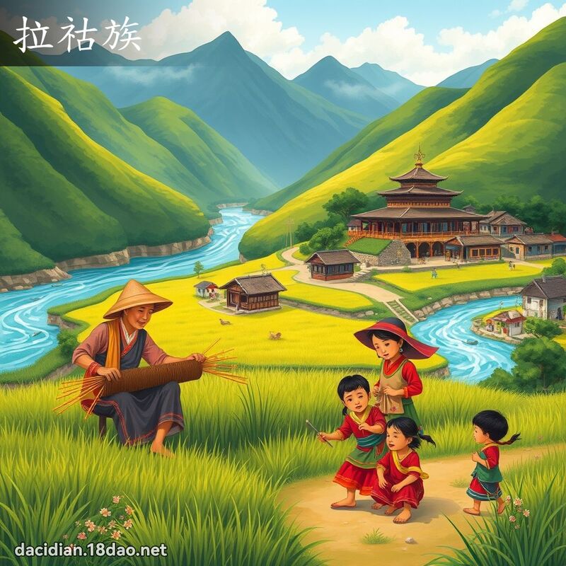 拉祜族 - 国语大辞典配图