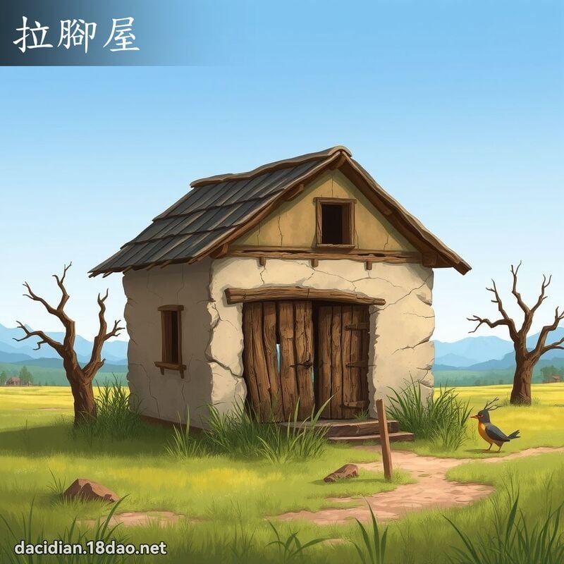 拉腳屋 - 國語大辭典配圖
