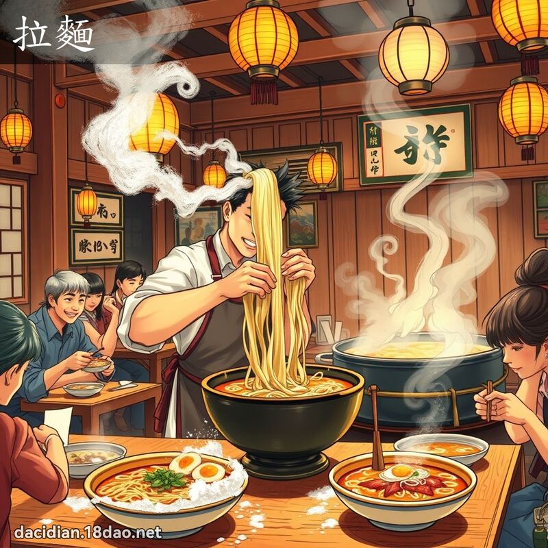 拉面 - 国语大辞典配图