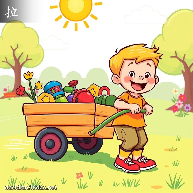 拉 - 國語大辭典配圖