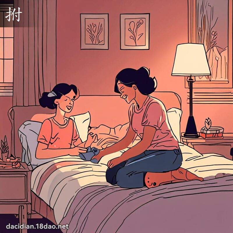 拊 - 國語大辭典配圖
