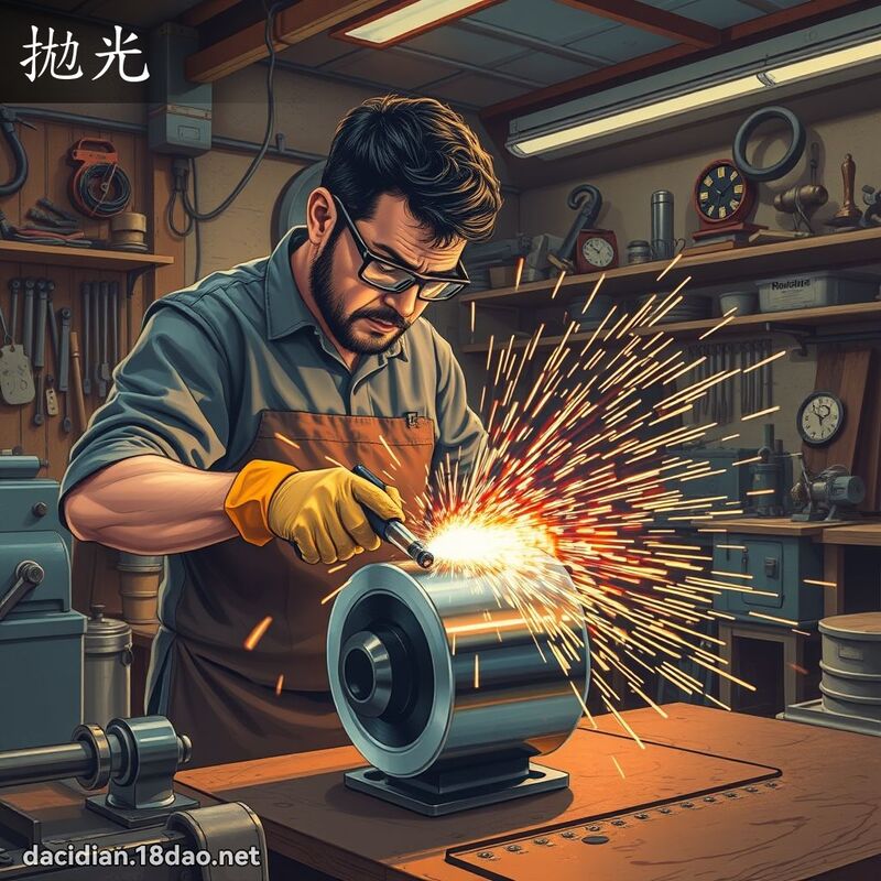 拋光 - 国语大辞典配图