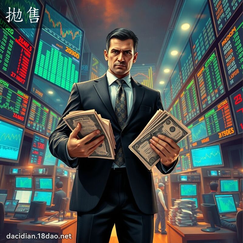 拋售 - 国语大辞典配图