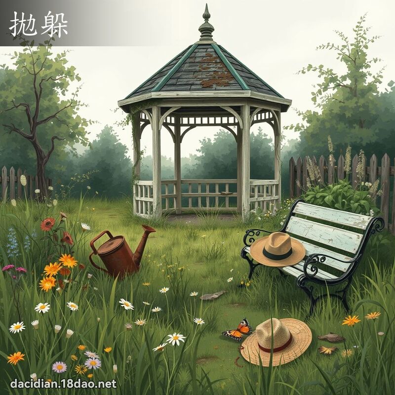 拋躲 - 國語大辭典配圖