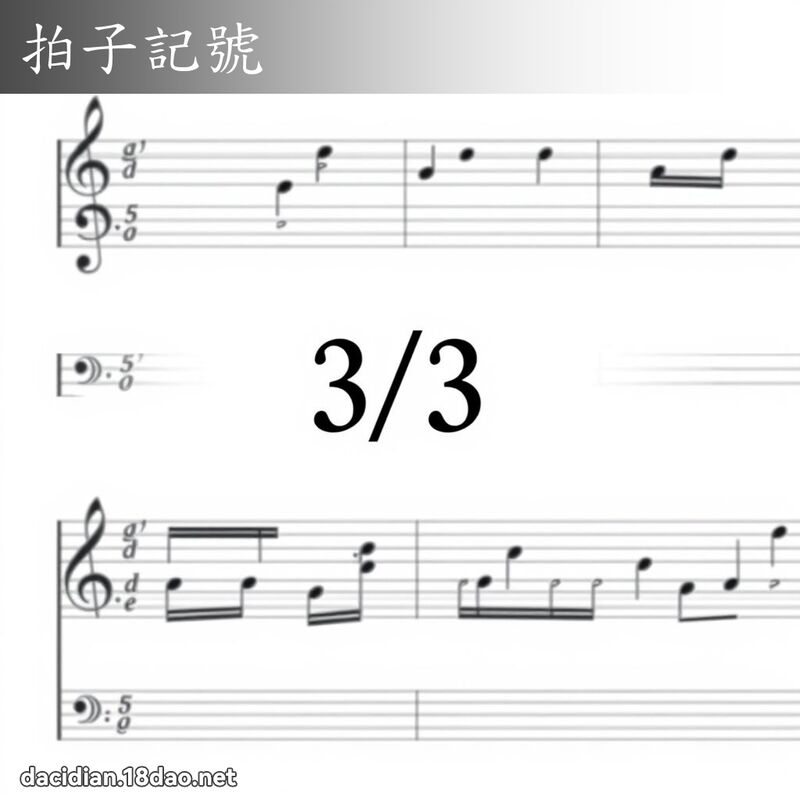 拍子记号 - 国语大辞典配图