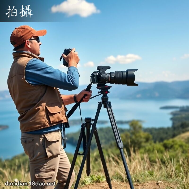 拍攝 - 國語大辭典配圖