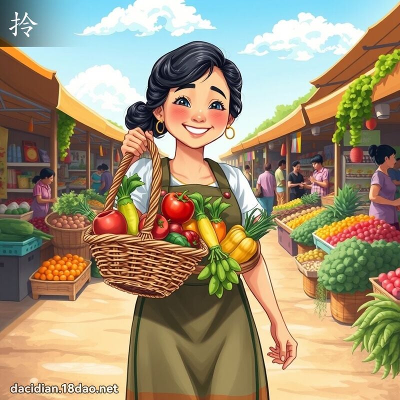 拎 - 國語大辭典配圖
