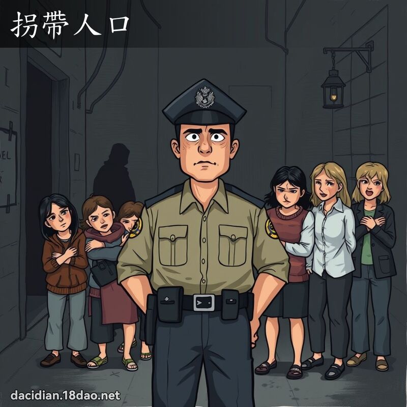 拐带人口 - 国语大辞典配图