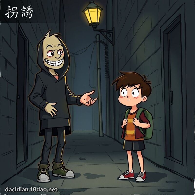 拐誘 - 國語大辭典配圖