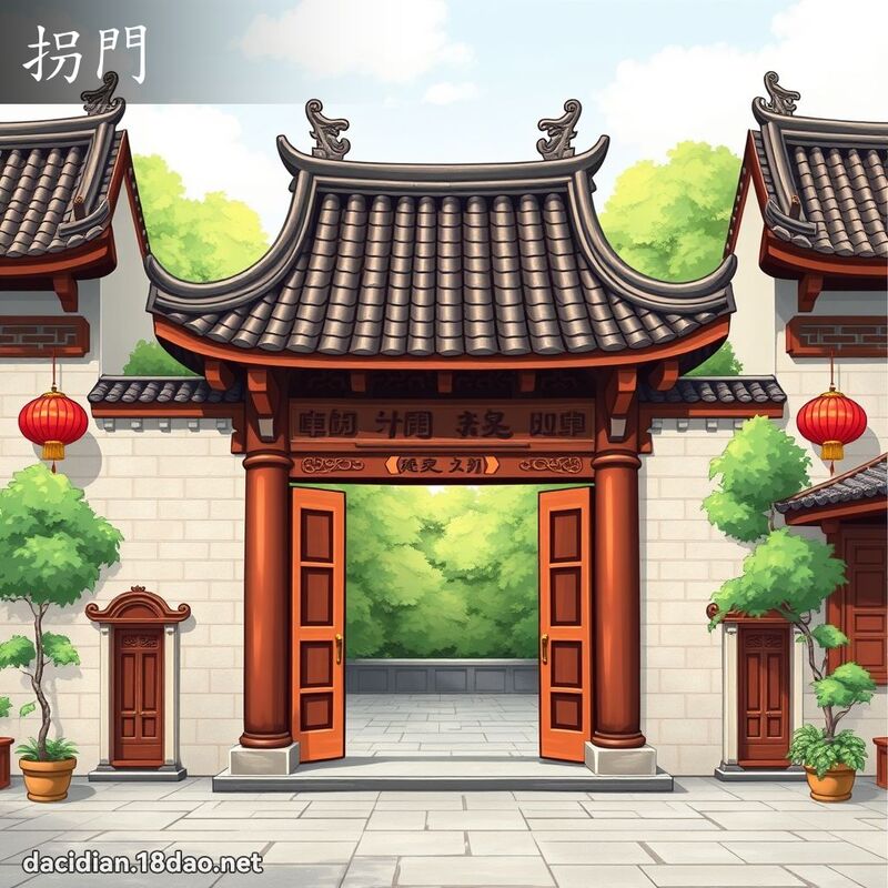 拐門 - 國語大辭典配圖