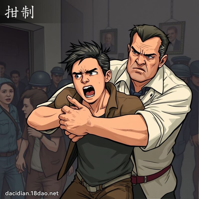 拑制 - 國語大辭典配圖