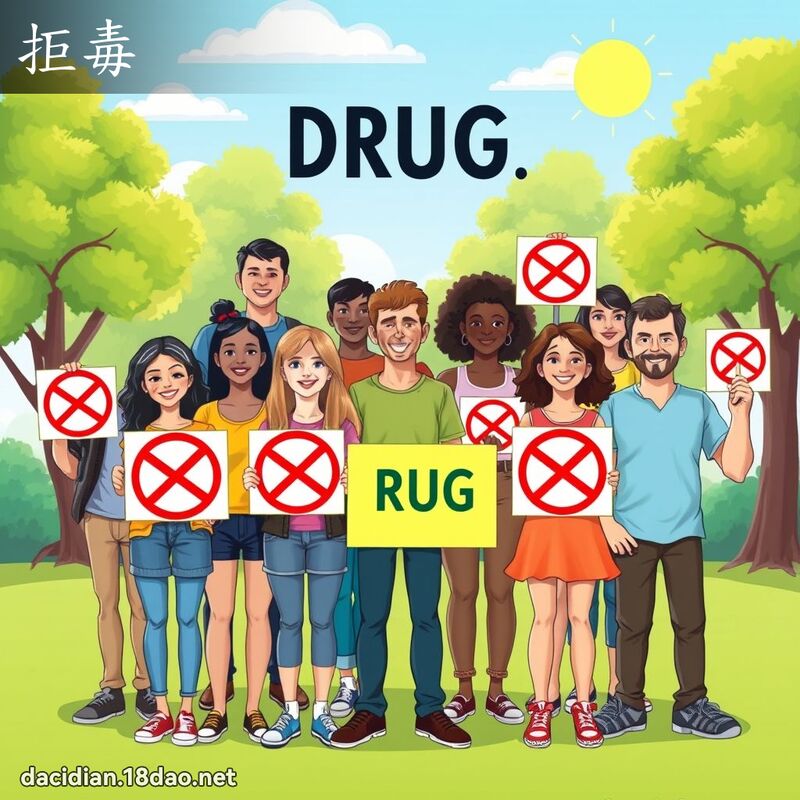 拒毒 - 國語大辭典配圖
