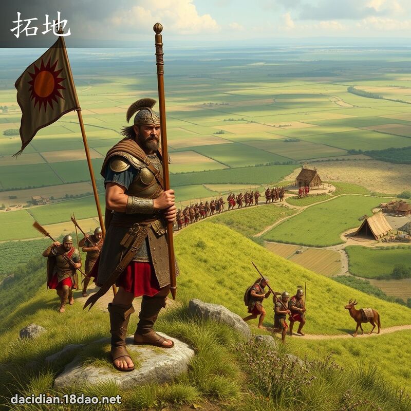 拓地 - 国语大辞典配图