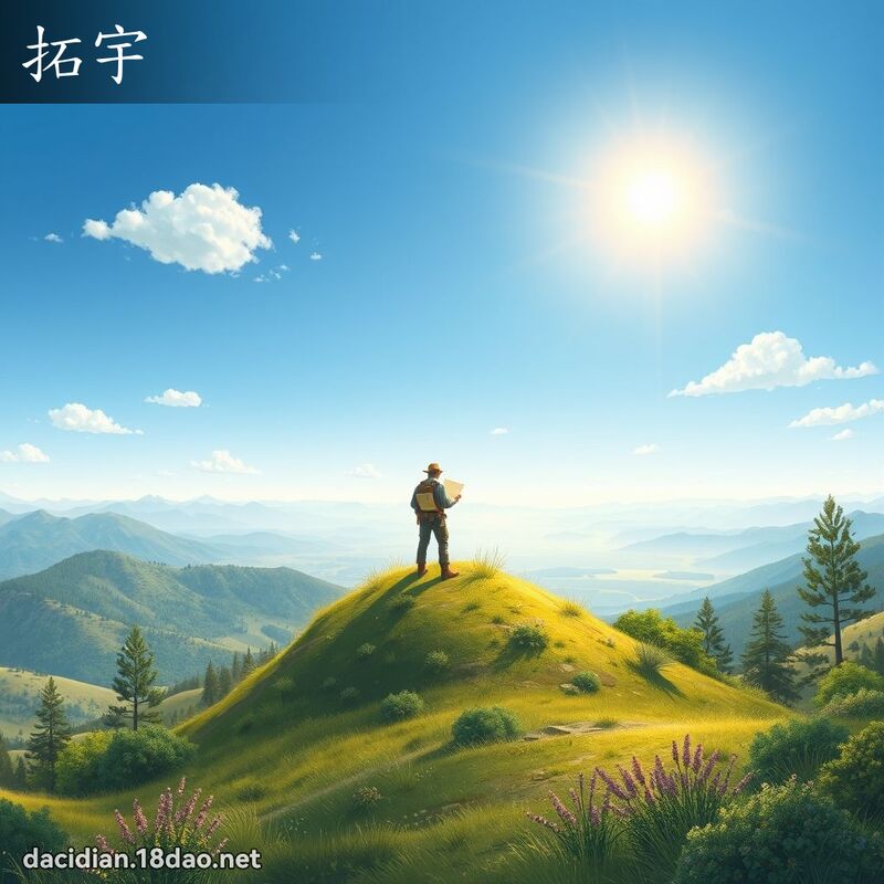 拓宇 - 国语大辞典配图