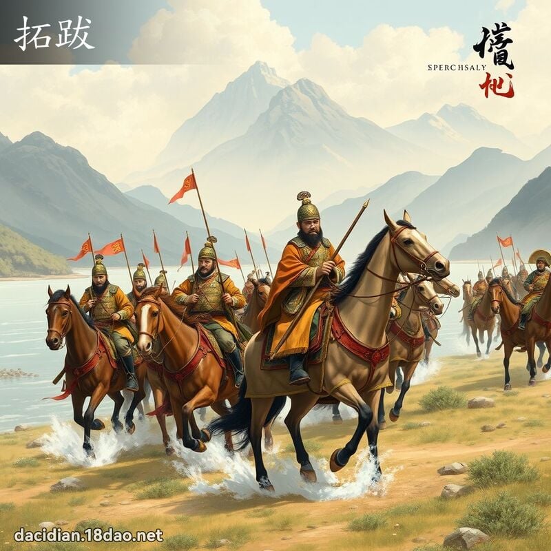 拓跋 - 國語大辭典配圖