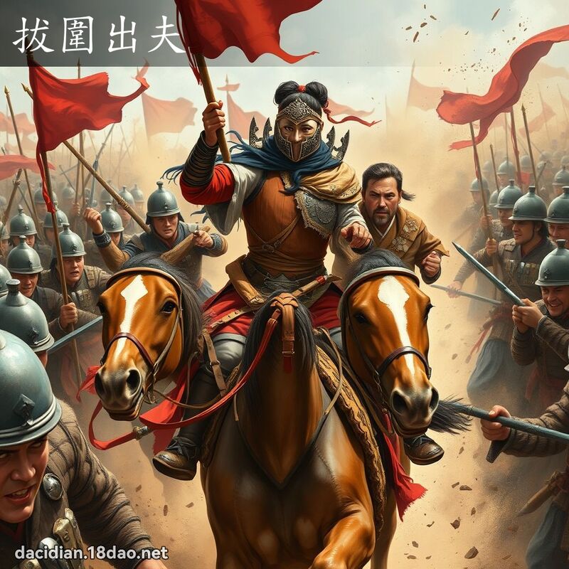拔围出夫 - 国语大辞典配图