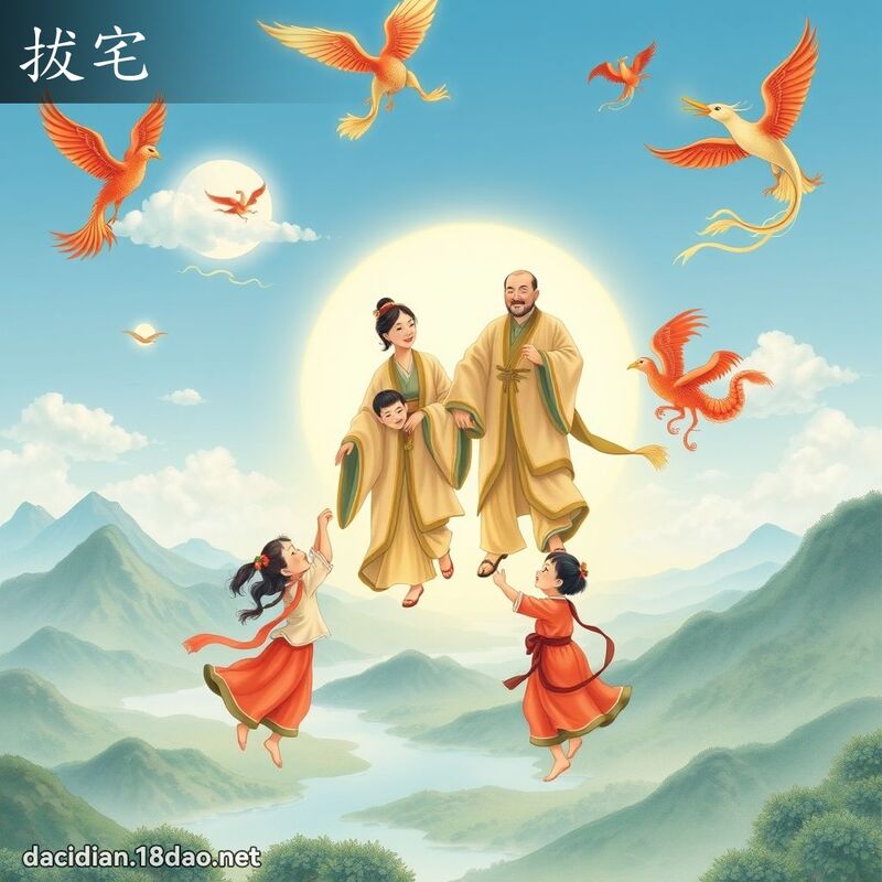 拔宅 - 國語大辭典配圖