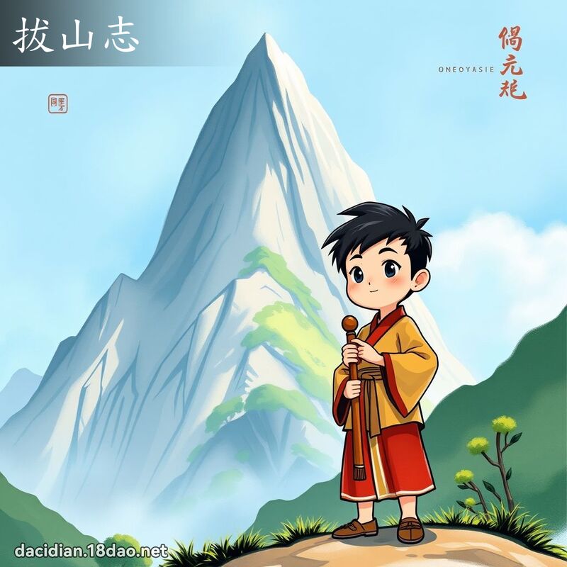 拔山志 - 国语大辞典配图
