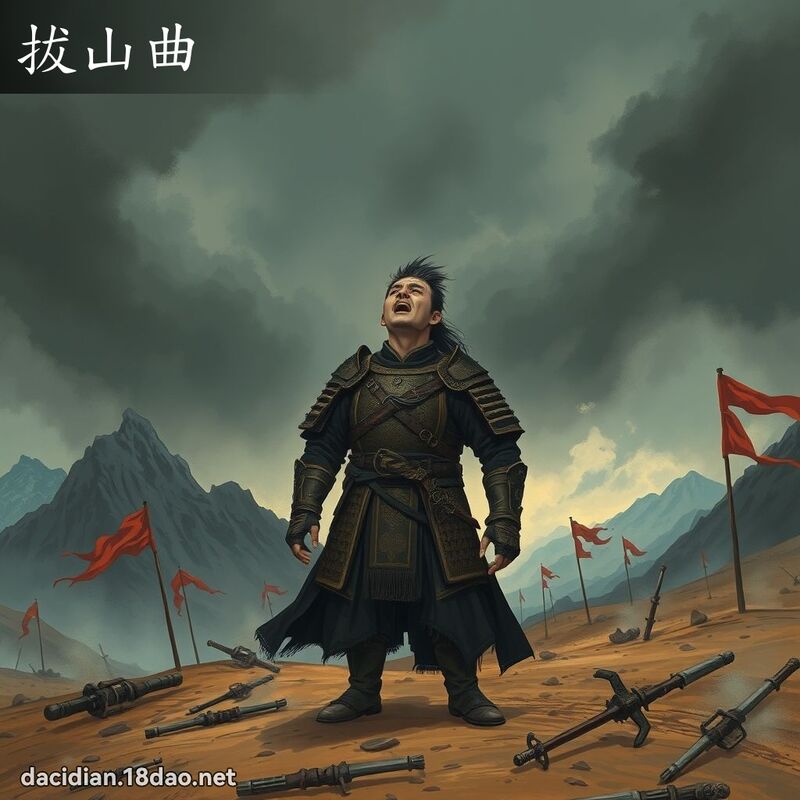 拔山曲 - 國語大辭典配圖